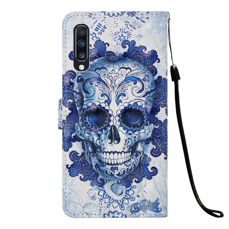 Kotelot Samsung Galaxy A70 Calavera Kuvio