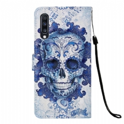 Kotelot Samsung Galaxy A70 Calavera Kuvio