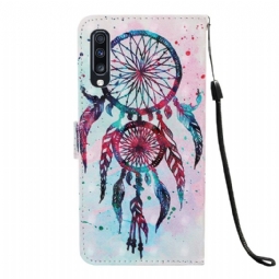 Kotelot Samsung Galaxy A70 Suojakuori Dream Catcher -kortin Haltija