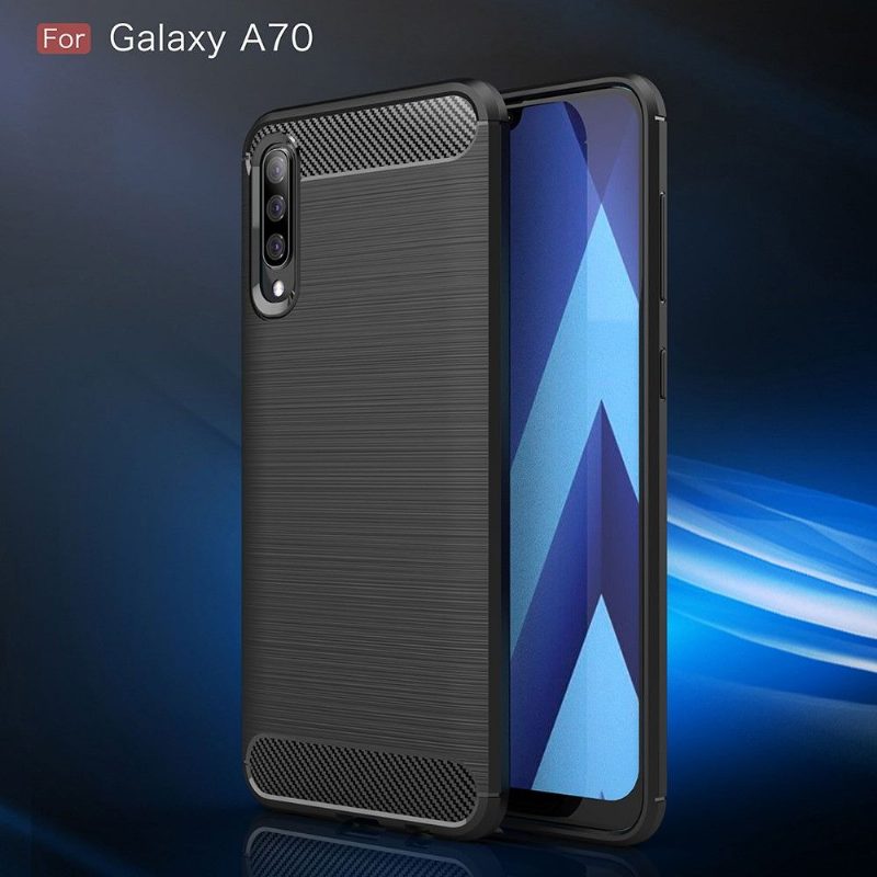 Kuori Samsung Galaxy A70 Hiiliharjattu Geeli