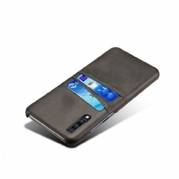 Kuori Samsung Galaxy A70 Melody Leather Effect -korttikotelo