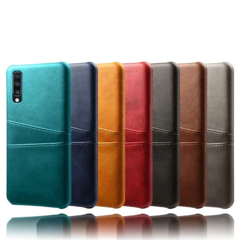 Kuori Samsung Galaxy A70 Melody Leather Effect -korttikotelo