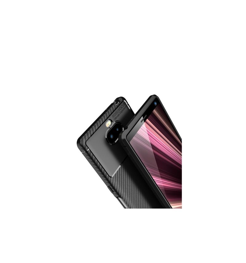 Kuori Sony Xperia 10 Plus Hemming Karbon Classy