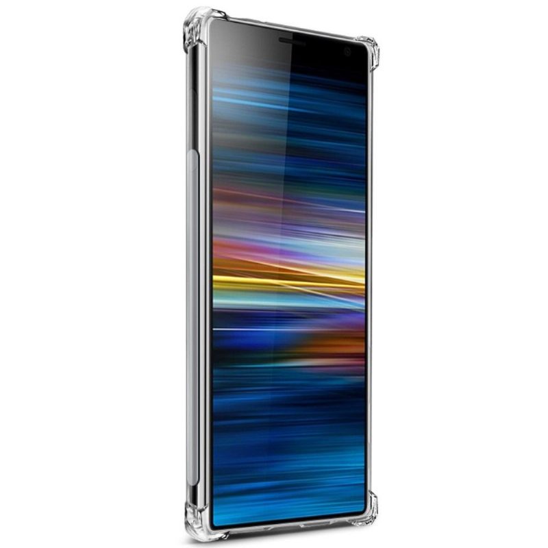 Kuori Sony Xperia 10 Plus Hemming Läpinäkyvä + Suojakalvo