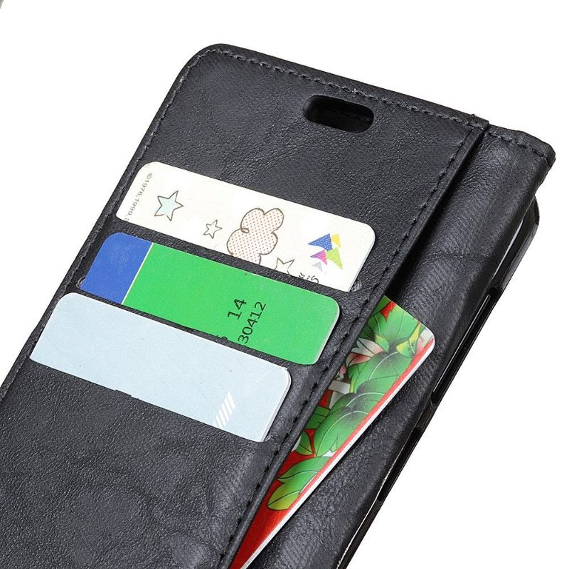 Nahkakuori Sony Xperia 10 Plus Hemming Faux Leather Retro Style Simon