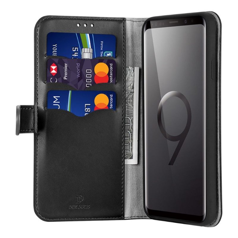 Kotelot Samsung Galaxy S9 Alkuperäinen Kado Leather Effect -sarja