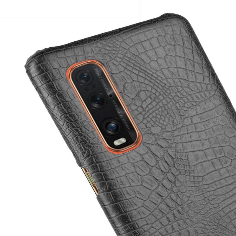 Kuori Oppo Find X2 Pro Croco Skin Effect