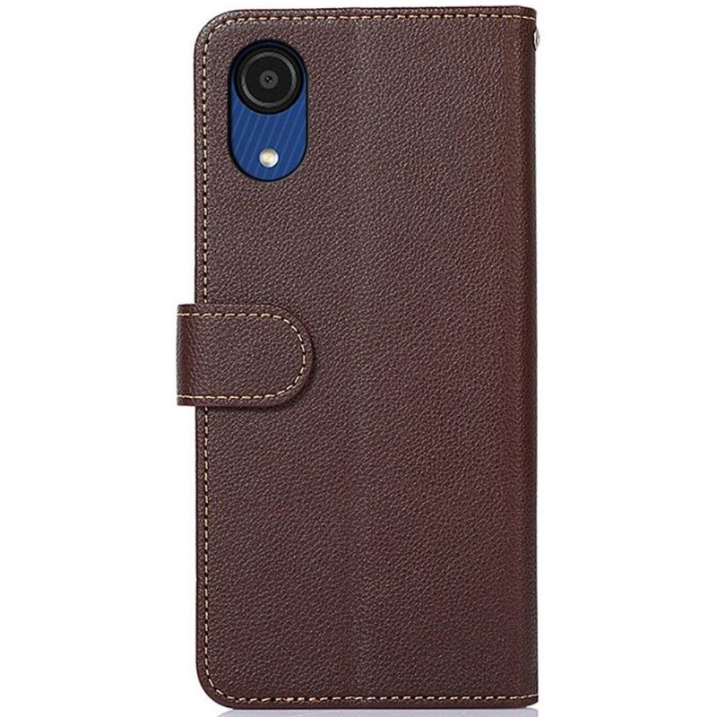 Flip Case Samsung Galaxy A03 Core Hemming Khazneh Paljaat Saumat