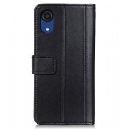 Flip Case Samsung Galaxy A03 Core Hemming Kotelot Flip Cerena Faux Leather Folio