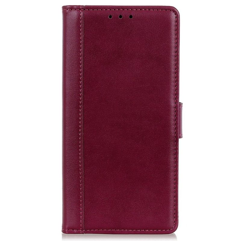 Flip Case Samsung Galaxy A03 Core Hemming Kotelot Flip Cerena Faux Leather Folio