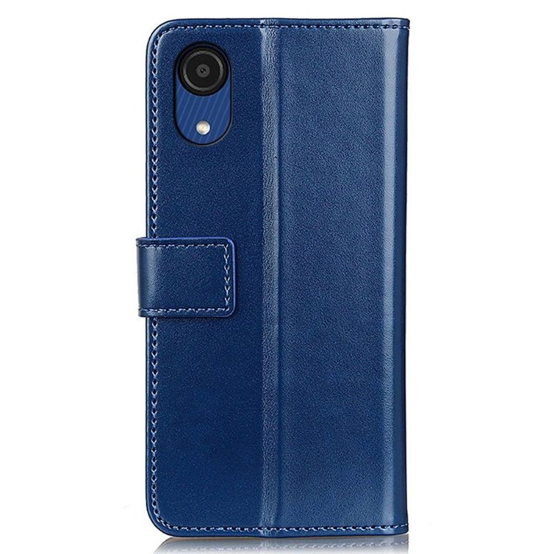 Flip Case Samsung Galaxy A03 Core Hemming Kotelot Flip Melody Faux Leather Folio