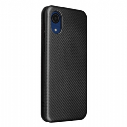 Kotelot Samsung Galaxy A03 Core Carbon Fiber Leatherette