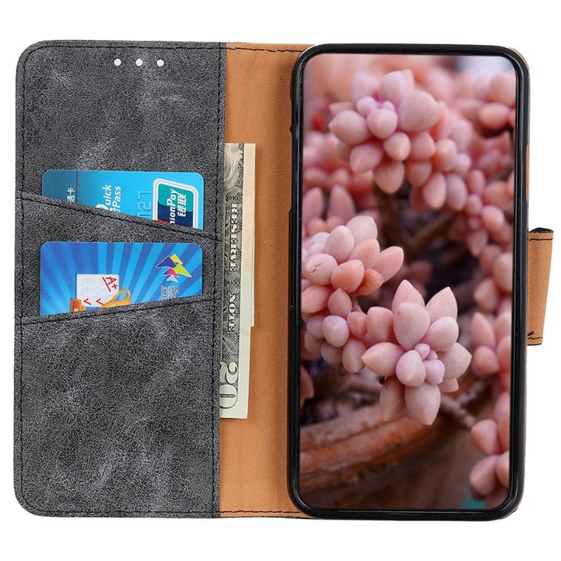 Nahkakuori Samsung Galaxy A03 Core Hemming Edouard Faux Leather Vintage