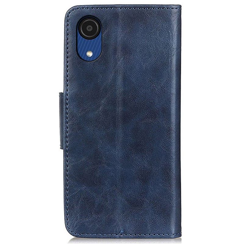 Nahkakuori Samsung Galaxy A03 Core Murtumaton Puhelinkuoret Edouard Classic Faux Leather