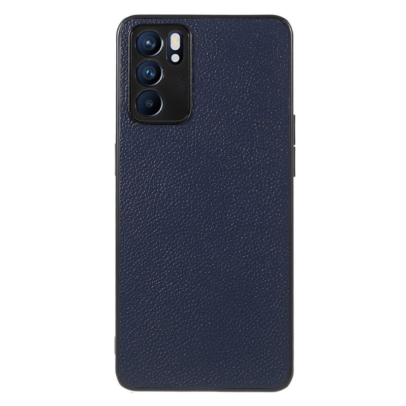 Case Oppo Reno 6 5G Murtumaton Puhelinkuoret Rakeinen Nahka