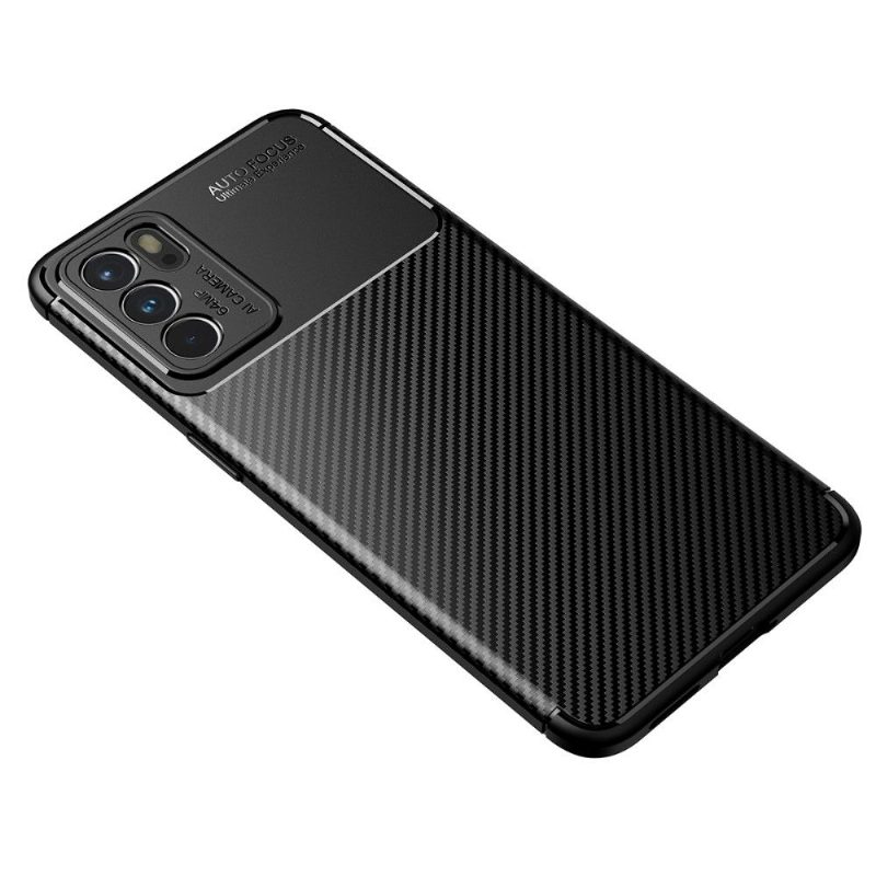 Case Oppo Reno 6 5G Murtumaton Puhelinkuoret Style Carbon Fiber