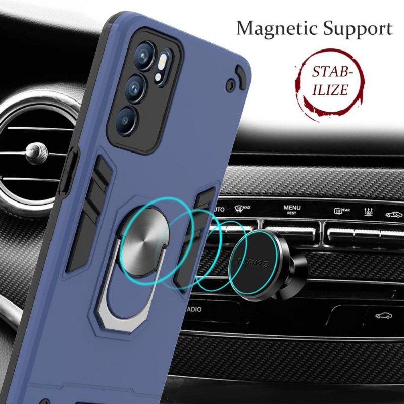 Case Oppo Reno 6 5G Murtumaton Puhelinkuoret Vartiosormus