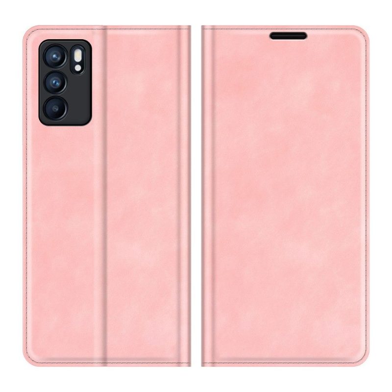 Kuoret Oppo Reno 6 5G Keinonahkainen Funktioteline