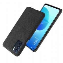 Kuori Oppo Reno 6 5G Kangaspäällinen