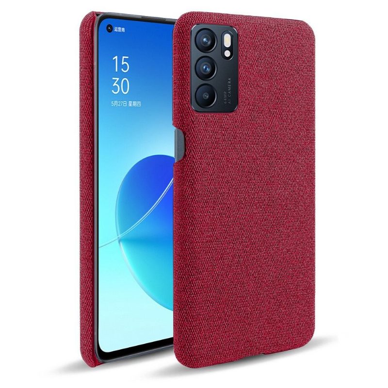 Kuori Oppo Reno 6 5G Kangaspäällinen