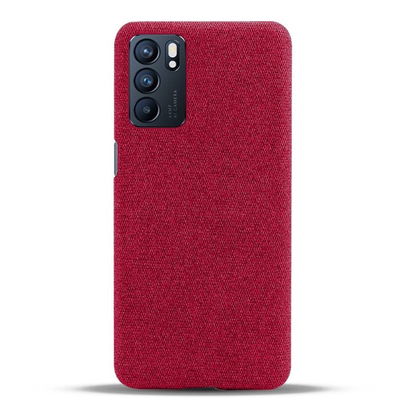 Kuori Oppo Reno 6 5G Kangaspäällinen