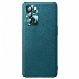 Kuori Oppo Reno 6 5G Värityylinen Nahkaefekti