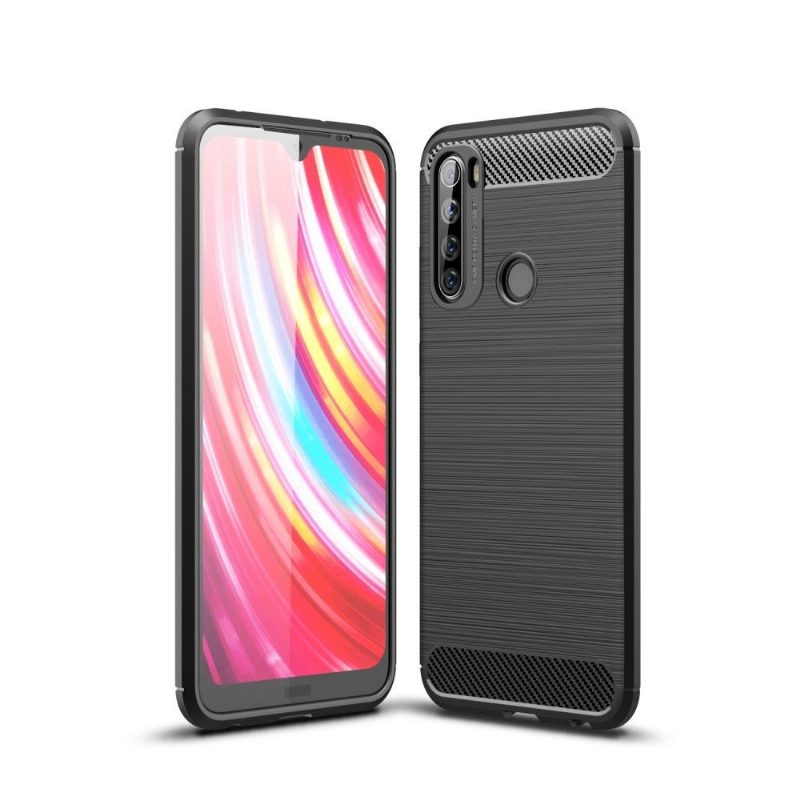 Case Xiaomi Redmi Note 8T Hiiliharjattu Geeli - Musta