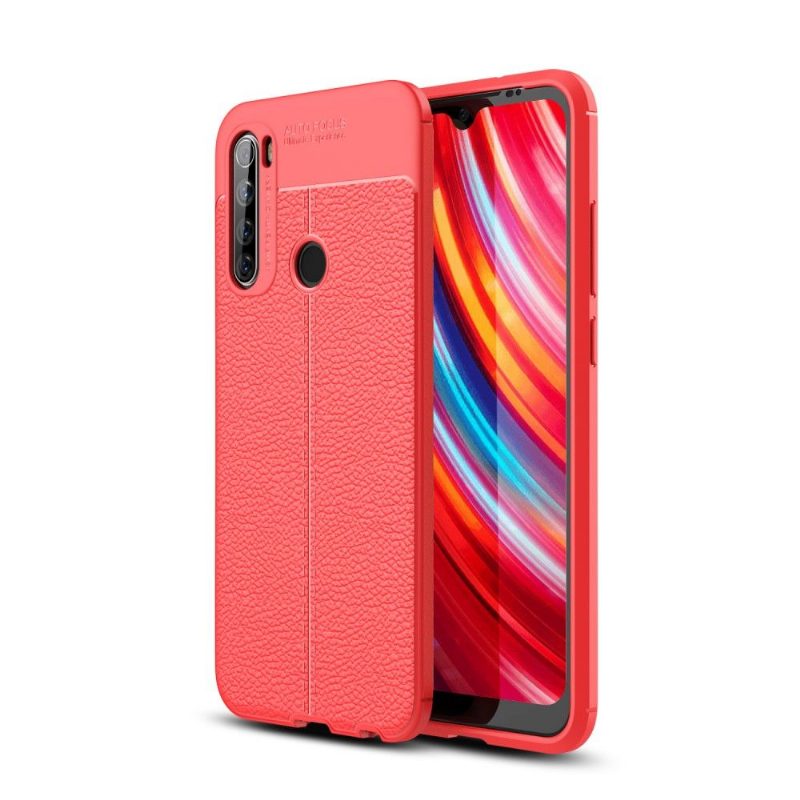 Kuori Xiaomi Redmi Note 8T Geel-nahkatyyli