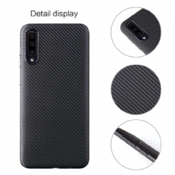 Case Samsung Galaxy A50 Hiilikuitupinnoite