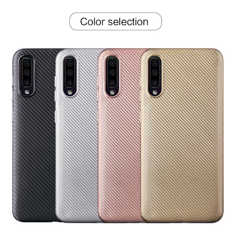 Case Samsung Galaxy A50 Hiilikuitupinnoite