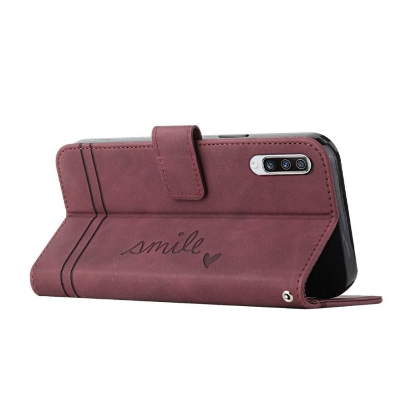 Flip Case Samsung Galaxy A50 Hemming Smile Lines