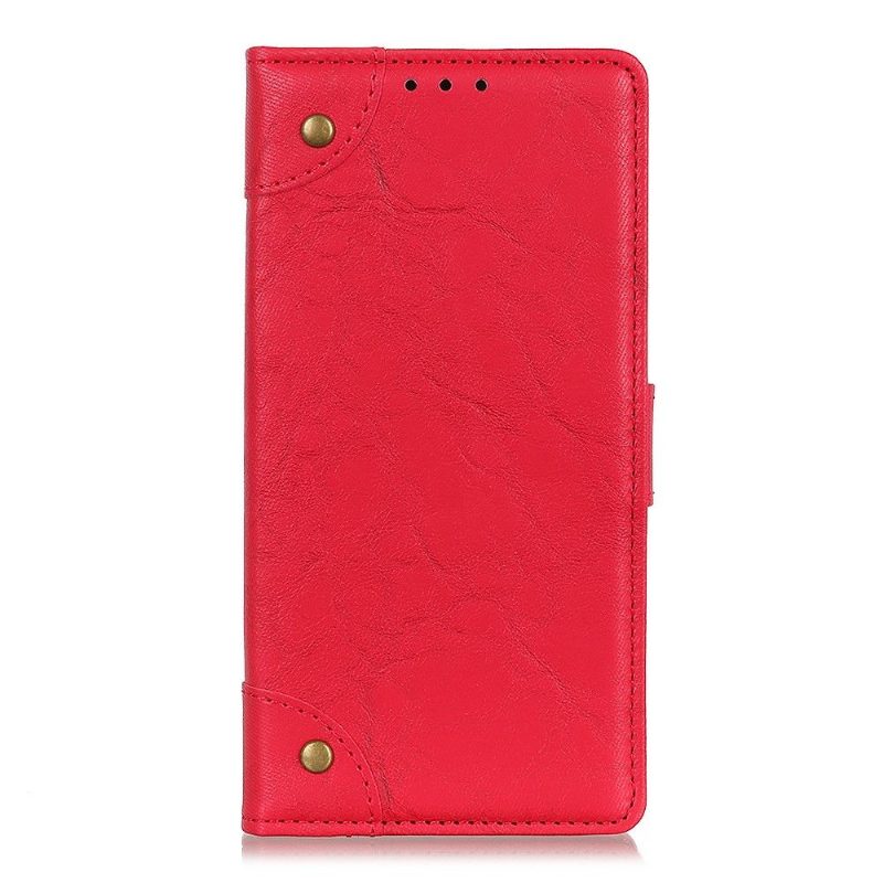 Kuoret Samsung Galaxy A50 Alkuperäinen Faux Leather Retro Style Simon