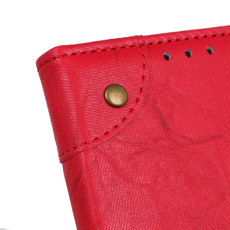 Kuoret Samsung Galaxy A50 Alkuperäinen Faux Leather Retro Style Simon