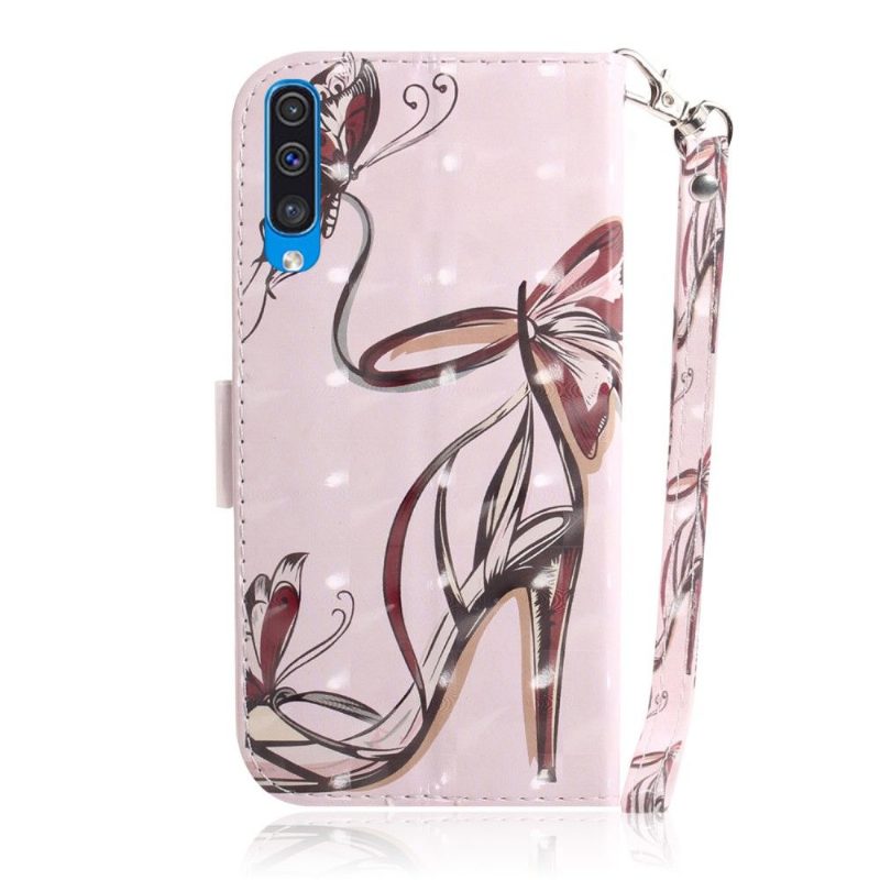 Kuoret Samsung Galaxy A50 Suojaketju Kuori Pattern Heel