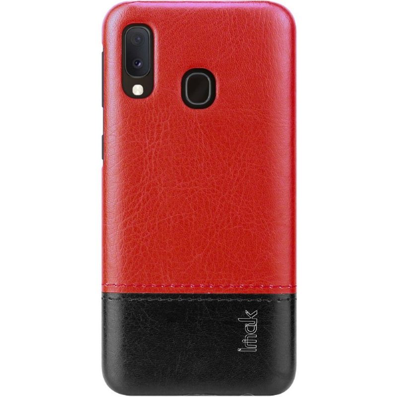 Case Samsung Galaxy A20e Imak Bicolor Keinonahka