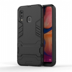 Case Samsung Galaxy A20e Murtumaton Puhelinkuoret Cool Guard Iskunkestävä Integroidulla Jalustalla