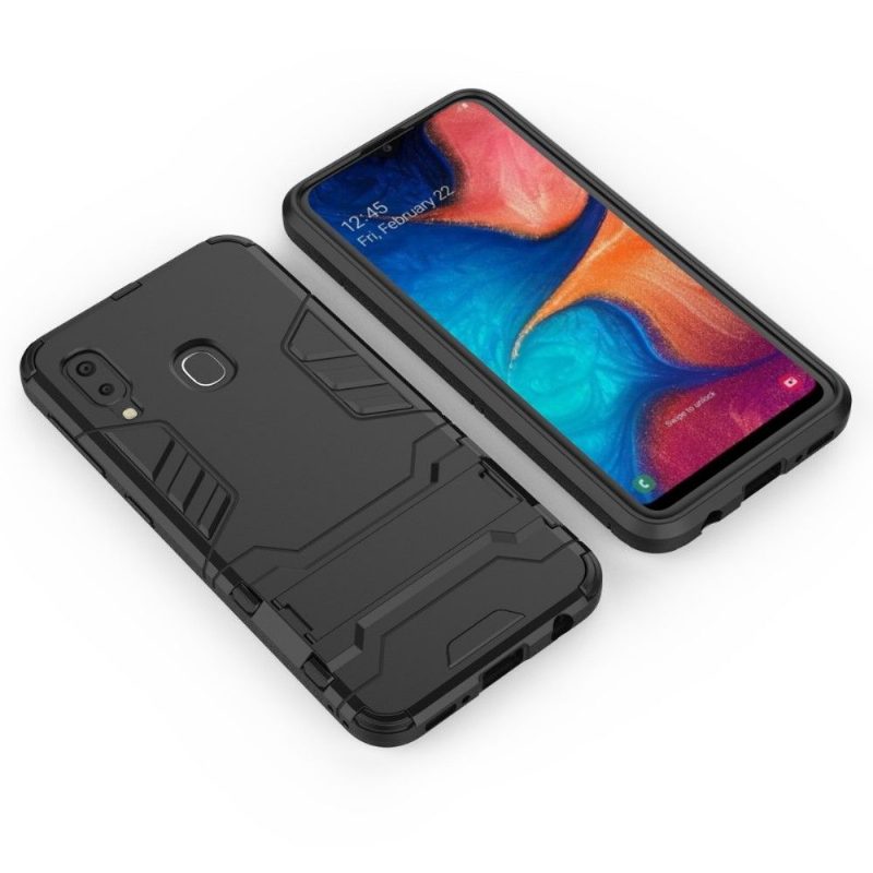 Case Samsung Galaxy A20e Murtumaton Puhelinkuoret Cool Guard Iskunkestävä Integroidulla Jalustalla