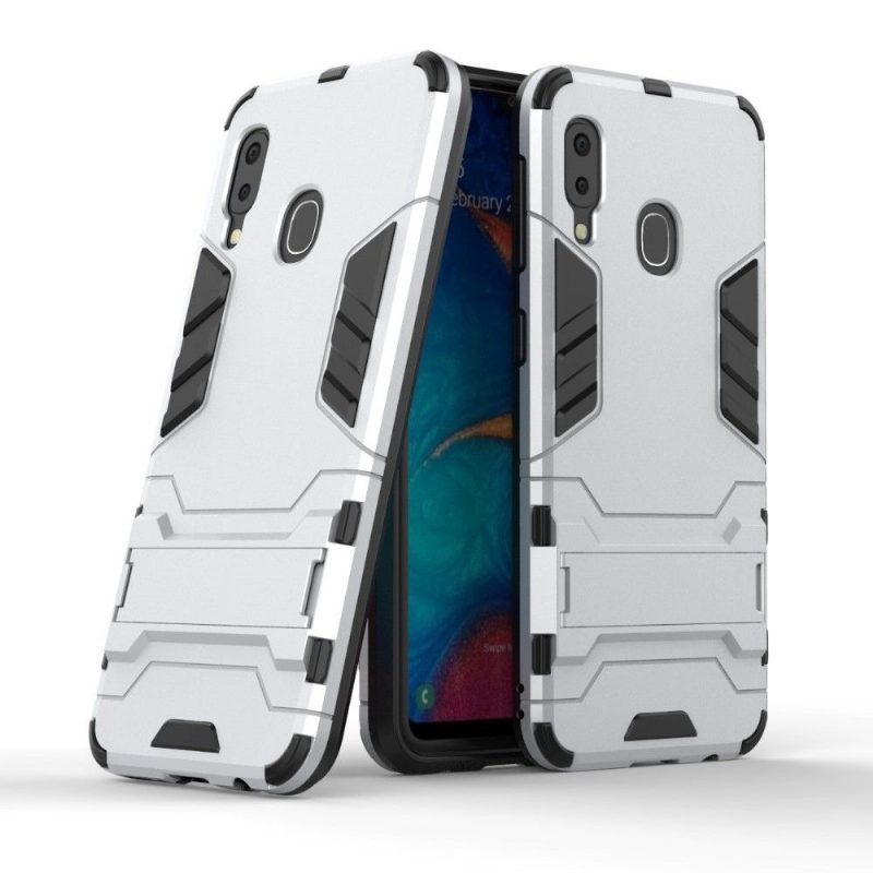 Case Samsung Galaxy A20e Murtumaton Puhelinkuoret Cool Guard Iskunkestävä Integroidulla Jalustalla