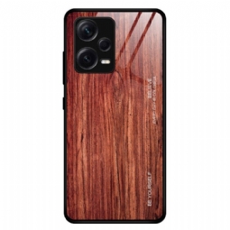 Case Xiaomi Redmi Note 12 Pro Plus Wood Design Karkaistu Lasi