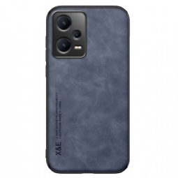 Kuori Xiaomi Redmi Note 12 Pro Plus X&e Leather Effect -nahka