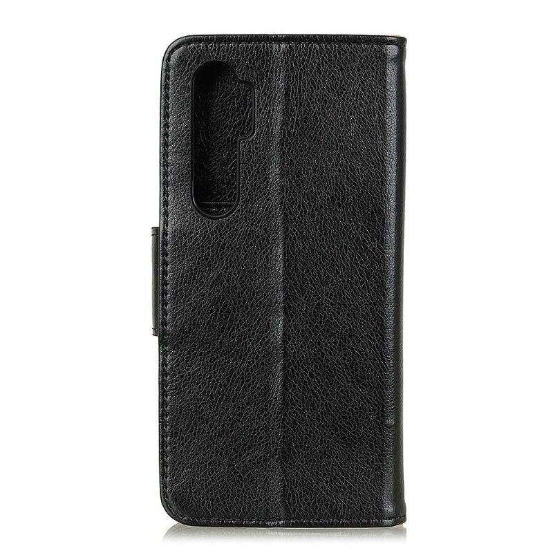 Flip Case Xiaomi Mi Note 10 Lite Hemming Ikääntynyt Nahkatyyli