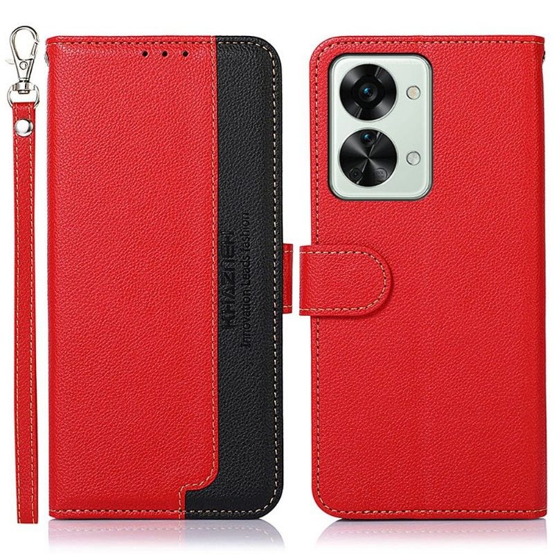 Flip Case OnePlus Nord 2T 5G Hemming Khazneh Paljaat Saumat