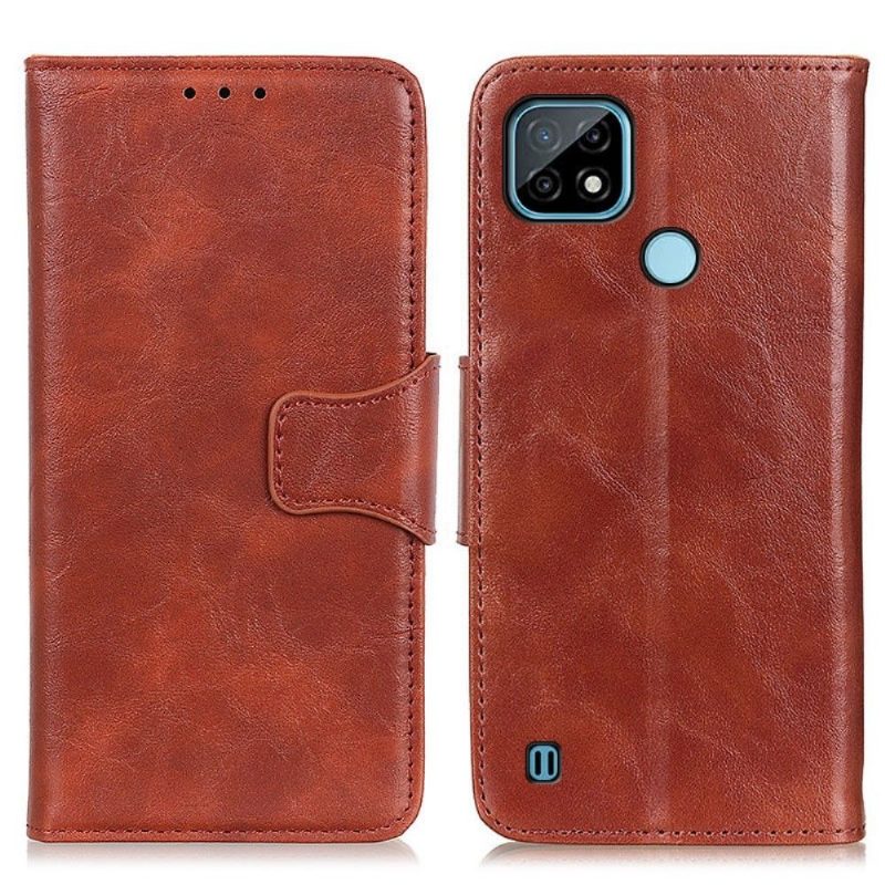 Kuoret Realme C21 Edouard Classic Faux Leather