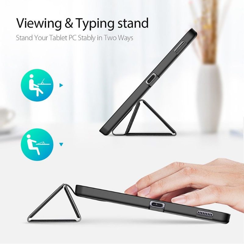 Nahkakotelo Samsung Galaxy Tab S6 Lite Tri-fold Premium-sarja