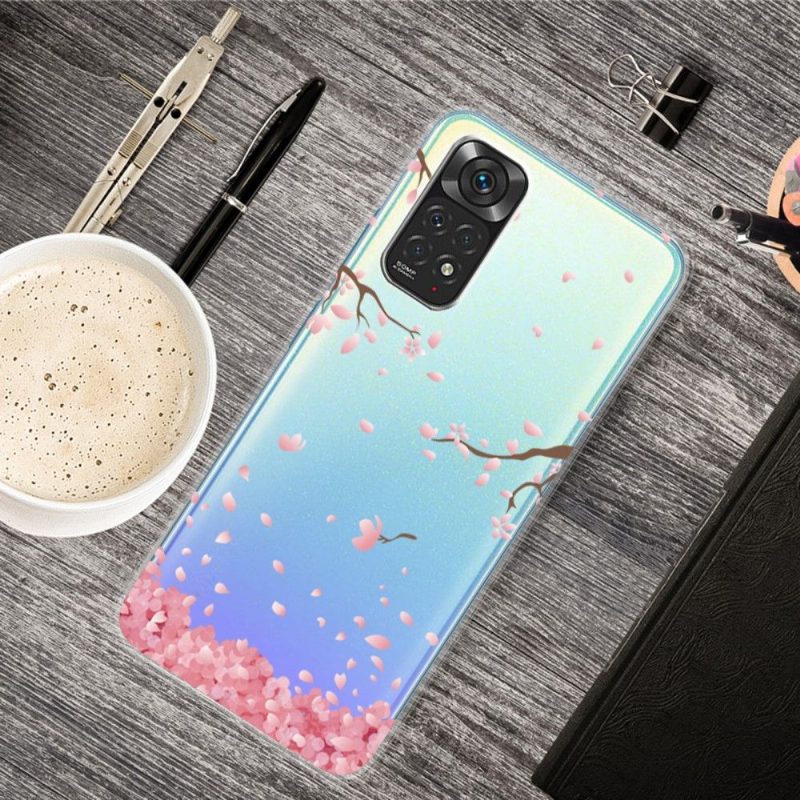 Case Xiaomi Redmi Note 11 / Note 11S Kukkien Terälehdet