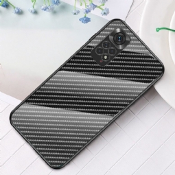 Case Xiaomi Redmi Note 11 / Note 11S Murtumaton Puhelinkuoret Style Carbon Fiber Karkaistu Lasi