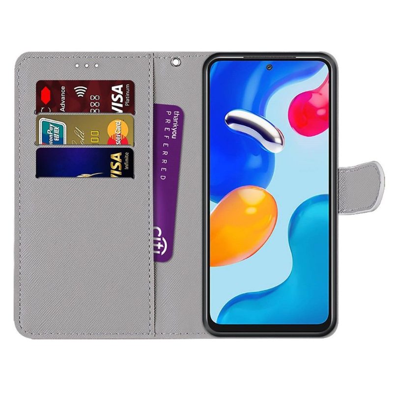 Flip Case Xiaomi Redmi Note 11 / Note 11S Hemming Korean Sydän