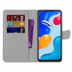 Flip Case Xiaomi Redmi Note 11 / Note 11S Hemming Korean Sydän