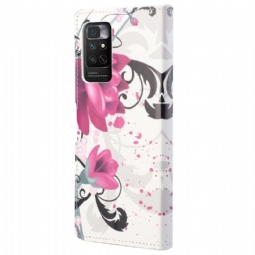 Flip Case Xiaomi Redmi Note 11 / Note 11S Hemming Lotus Flowers