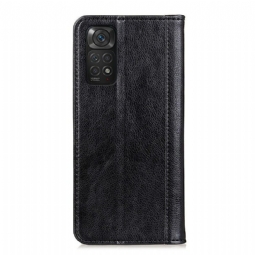 Flip Case Xiaomi Redmi Note 11 / Note 11S Hemming Sylvester Keinonahkaa